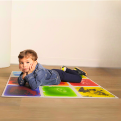 Liquid Square Sensory Floor Tiles Set- 30x 30cm (9 Tiles)
